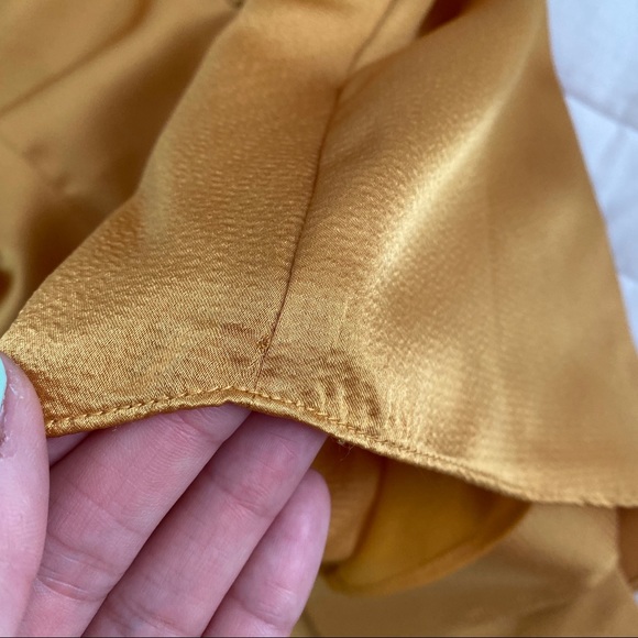 🆕 JOIE MADORA DUSTY GOLD LONG SLEEVE BLOUSE! - Picture 13 of 13